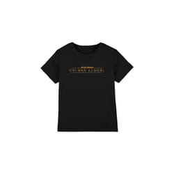 Star Wars Childrens/Kids Obi Wan Kenobi Logo T-Shirt - 12-13 Years, Black