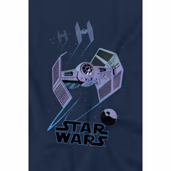 Star Wars Childrens/Kids Death Star Defenders T-Shirt - 3-4 Years, Navy