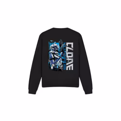 Star Wars Unisex Adult Clone Rex Sweatshirt - XL, Black