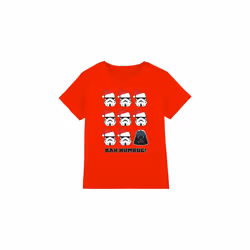 Star Wars Childrens/Kids Bah Humbug Stormtrooper Darth Vader T-Shirt - 5-6 Years, Red