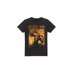 Spider-Man Mens Creeping Venom T-Shirt - S, Black