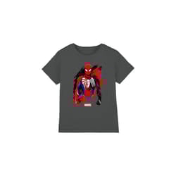 Spider-Man Childrens/Kids Symbiote T-Shirt - 3-4 Years, Charcoal