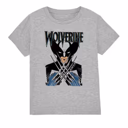 Marvel Childrens/Kids X-Men Wolverine Action Shot T-Shirt - 7-8 Years, Sport Heather