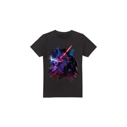 Star Wars Mens Obi Wan Kenobi Vader Painted T-Shirt - XXL, Black