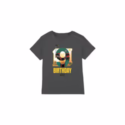 Star Wars Childrens/Kids Boba Fett Space 9th Birthday T-Shirt - 12-13 Years, Charcoal