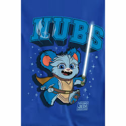 Star Wars Unisex Adult Young Jedi Adventure Nubs Sweatshirt - S, Royal Blue