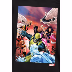 Marvel Unisex Adult X-Men Team Defend Sweatshirt - XL, Black