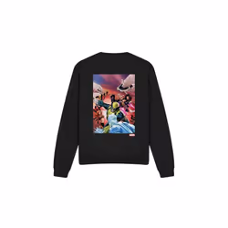 Marvel Unisex Adult X-Men Team Defend Sweatshirt - M, Black