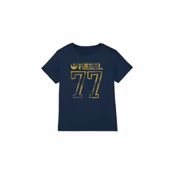 Star Wars Childrens/Kids Rebel 77 T-Shirt - 5-6 Years, Navy