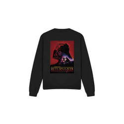 Star Wars Unisex Adult Return Of The Jedi Block Sweatshirt - S, Black