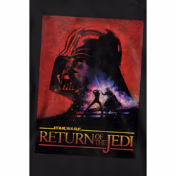 Star Wars Unisex Adult Return Of The Jedi Block Sweatshirt - S, Black