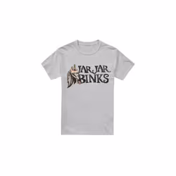 Star Wars Mens Jar Jar Binks T-Shirt - L, Sport Heather
