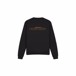 Star Wars Unisex Adult Obi Wan Kenobi Logo Sweatshirt - S, Black