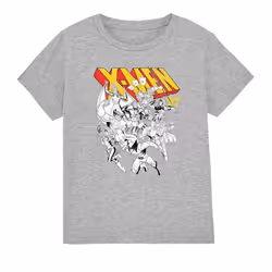 Marvel Childrens/Kids X-Men Retro Team T-Shirt - 12-13 Years, Sport Heather