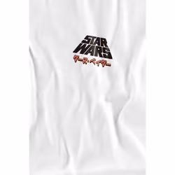 Star Wars Mens Ship Fights T-Shirt - M, White