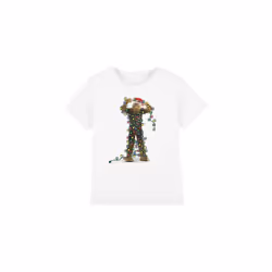 Star Wars Childrens/Kids Chewbacca Fairy Lights Christmas T-Shirt - 7-8 Years, White