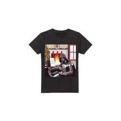 Star Wars Mens Christmas Carols Darth Vader T-Shirt - S, Black