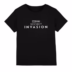 Marvel Childrens/Kids Secret Invasion Logo T-Shirt - 3-4 Years, Black