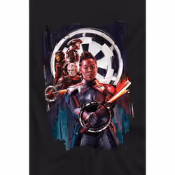 Star Wars Childrens/Kids Inquisitors Obi Wan Kenobi Reva Painted T-Shirt - 9-10 Years, Black