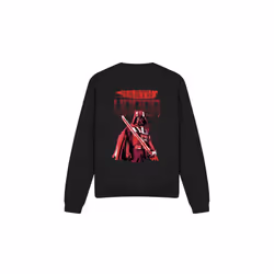 Star Wars Unisex Adult Darth Vader Painted Sweatshirt - XXL, Black