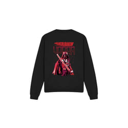 Star Wars Unisex Adult Darth Vader Painted Sweatshirt - XXL, Black