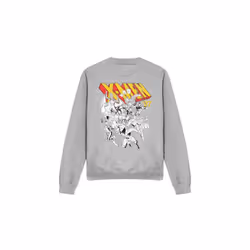 Marvel Unisex Adult X-Men Retro Team Sweatshirt - L, Sport Heather