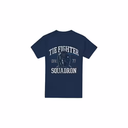 Star Wars Mens Tie Fighter Squadron T-Shirt - XL, Navy