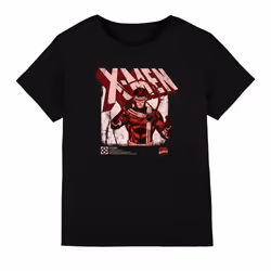 Marvel Childrens/Kids X-Men Cyclops Infographic T-Shirt - 7-8 Years, Black