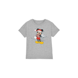 Disney Childrens/Kids Mickey Mouse Christmas Lights T-Shirt - 5-6 Years, Sport Heather