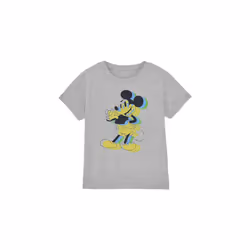 Disney Childrens/Kids Trippy Mickey Mouse T-Shirt - 7-8 Years, Sport Heather