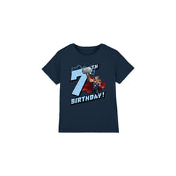 Thor Childrens/Kids 7th Birthday T-Shirt - 5-6 Years, Navy