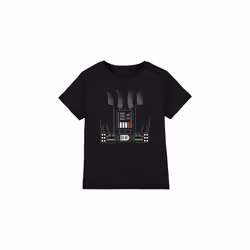 Star Wars Childrens/Kids Darth Vader Costume T-Shirt - 3-4 Years, Black