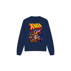 Marvel Unisex Adult X-Men 97 Comic Sweatshirt - M, Navy