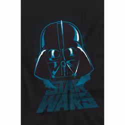 Star Wars Mens Darth Vader Distressed T-Shirt - XXL, Black