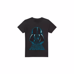 Star Wars Mens Darth Vader Distressed T-Shirt - XL, Black