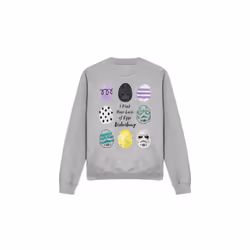 Star Wars Unisex Adult Your Lack Of Easter Eggs Disturbing Darth Vader Sweatshirt - L, Sport Heather