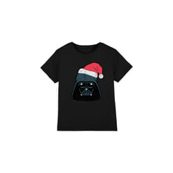 Star Wars Childrens/Kids Darth Vader Santa Christmas T-Shirt - 3-4 Years, Black