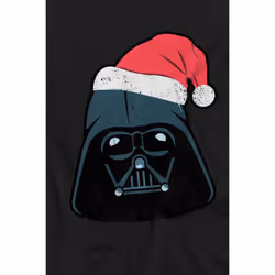 Star Wars Childrens/Kids Darth Vader Santa Christmas T-Shirt - 3-4 Years, Black