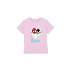 Spider-Man Childrens/Kids Hoppy Spring T-Shirt - 5-6 Years, Pink