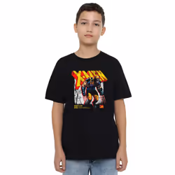 Marvel Childrens/Kids X-Men Wolverine Infographic T-Shirt - 5-6 Years, Black