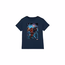 Marvel Childrens/Kids X-Men Destroy Juggernaut T-Shirt - 9-10 Years, Navy