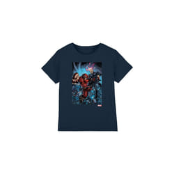 Marvel Childrens/Kids X-Men Destroy Juggernaut T-Shirt - 9-10 Years, Navy