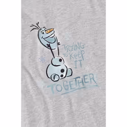 Frozen Childrens/Kids Trying To Keep It Together Olaf T-Shirt - 9-10 Years, Sport Heather