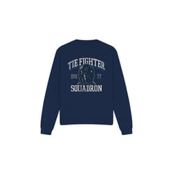 Star Wars Unisex Adult Tie Fighter Squadron Sweatshirt - XL, Navy