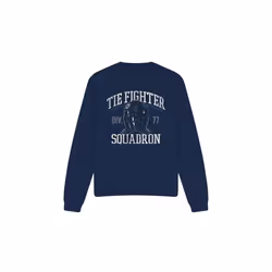Star Wars Unisex Adult Tie Fighter Squadron Sweatshirt - XXL, Navy