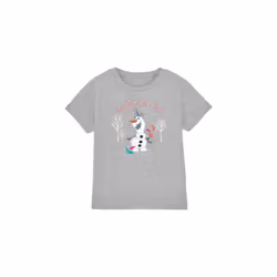 Frozen Childrens/Kids Never Too Cool Olaf T-Shirt - 3-4 Years, Sport Heather