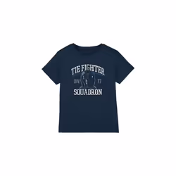 Star Wars Childrens/Kids Tie Fighter Squadron T-Shirt - 7-8 Years, Navy