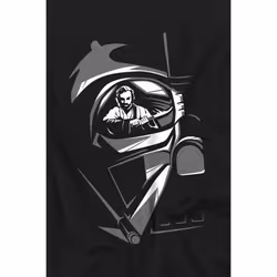 Star Wars Childrens/Kids Obi Wan Kenobi Vader Eye T-Shirt - 12-13 Years, Black