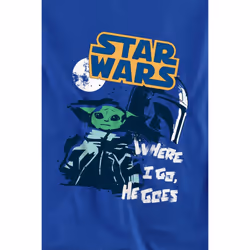 Star Wars Unisex Adult Swipe Grogu Sweatshirt - L, Royal Blue