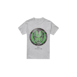 Marvel Mens Secret Invasion Badge T-Shirt - 3XL, Sport Heather